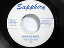 The El-Derocks 45 Hound Dog Blues Back Room SAPPHIRE 1959 Rn'B Rocker VG+