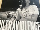 SIGNED LANA DEL REY - Ultraviolence LP Vinyl Record Autographed By Dan Auerbach