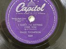 The Kingston Trio A worried man / I Guess I'm getting over you Hank Thompson