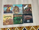 6 lps (VINYL): QUICKSILVER MESSENGER SERVICE: HAPPY TRAILS, COMIN' THRU, WHAT AB