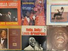 Louis Armstrong - 6 LP LOT.  Hello, Dolly , Greatest Hits, Disney Songs, Satchmo