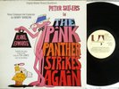 RARE EX+   PINK PANTHER STRIKES AGAIN MANCINI A1/B1 1976 UA UK OST ST LP SUPERB