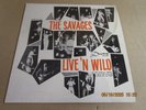 SAVAGES Live 'N Wild LP BLUE LABELS Used  1966 Duane 1047 DG BERMUDA RARE GARAGE