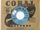 BUDDY HOLLY Rave On / Take Your Time CORAL 45 original 1958 promo 7” HEAR