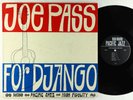 Joe Pass - For Django LP - Pacific Jazz - PJ-85 Mono VG++