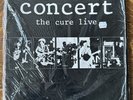 THE CURE CONCERT THE CURE LIVE UK LP ALBUM 1984 FICTION RECORDS VINYL MINT