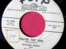 RICHARD BERRY AND THE PHARAOHS - You're the Girl - clean Promo 45 rpm - Flip 331