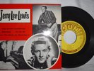 SIGNED  Vintage JERRY LEE LEWIS High School Confidential Matchbox  EP 45 Vinyl