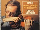 GIDON KREMER ' BACH 3 SONATE e 3 PARTITE' 1ST. MINT