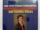 ASHKENAZY, SOLTI ⸺ BEETHOVEN 5 piano concertos ⸺ DECCA 4xLPs box STILL SEALED