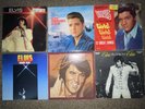 Lot-6 Vintage Elvis Presley Vinyl LP Albums Elvis Christmas, Girls, Moody Blues