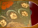 The BEATLES - RUBBER SOUL Japanese RED colored vinyl Stereo LP Odeon OP-7450