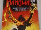 Manowar The Triumph of Steel Blue Vinyl LP Record new