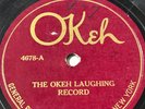 78RPM The Okeh Laughing Record - The Gypsy Baron (Wer Uns Gertraut)