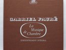 ANDRE NAVARRA, BENEDETTI, TORTELIER ⸺ FAURE chamber works ⸺ ERATO 5xLPs box NM