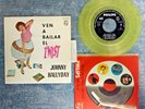 rare JOHNNY HALLYDAY:ep 45t yellow spain 432,593 ven a bailar el TWIST