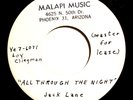 JACK LANE - All Through The Night / Restless - 1960 Loy Clingman RARE PROMO EX