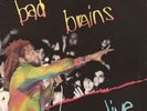 BAD BRAINS Live LP PUNK ROCK Reggae HARDCORE Reissue HUMAN RIGHTS Black Vinyl