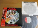 TANK / THIS MEANS WAR NWOBHM obi Japan   IRON MAIDEN