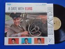 ELVIS PRESLEY - A Date With Elvis (LSP-2011) RARE, Tan Label Copy in Shrink