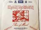 IRON MAIDEN Piece of mind LP Rare PROMO Peeruvian