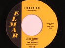 Popcorn Doo Wop 45 LITTLE TOMMY & THE ELGINS I Walk On ELMAR HEAR f