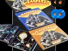 Kiss 2lp Roosevelt Stadium Aucoin Casablanca 1976 picture disc 45 RARE Destroyer