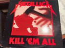 METALLICA Kill Em All MEGAFORCE LP OG 1st Press VG Listen to Quality