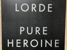 Lorde Pure Heroine Vinyl Clear  RARE Newbury Comics With Liner Notes B0019254-01