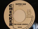 R&B Girl Group 45 FOUR JEWELS Dapper Dan CHECKER VG++ promo HEAR f