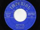 R&B Rocker 45 - Fats Domino - Trust In Me/Poor Poor Me - Imperial
