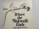 Vintage Shel Silverstein Where the Sidewalk Ends Vinyl Record LP 1984 Columbia