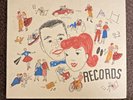 Vintage 45 RPM record album filled with 24 HTF Gospel records  (#1)