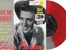 ELVIS PRESLEY 'LOVE ME TENDER' (JAPAN) Half Red/Half Silver 10