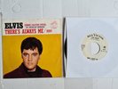 ELVIS PRESLEY ORIGINAL 45 PROMO WHITE LBL JUDY/THERE'S ALWAYS ME M-USA