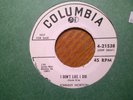 PROMO COLUMBIA 45 RECORD/JOHNNNY HORTON/I DON'T LIKE I DID/I'M A ONE WOMAN MAN