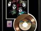 KISS  BETH 45 RPM GOLD RECORD W-PRINTED SIGNED AUTOGRAPHS NON RIAA AWARD RARE
