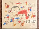 Vintage 45 RPM record album filled with 24 HTF Gospel & country records  (#2)