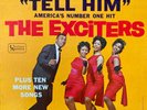 THE EXCITERS / Tell Him / ORIG '63 United Artists STEREO LP / Strong VG++ Cond