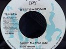 Rap 45: STETSASONIC Talkin All That Jazz 45 on TOMMY BOY (NM)
