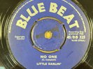LITTLE DARLIN'/BUSTERS ALL STARS-NO ONE/CONGO REVOLUTION-OG UK 45-RARE-CLIP