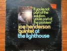 At the Lighthouse Joe Henderson Quintet LP VG/G (Modal/Post-bop) Milestone