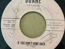 The Gents - If You Don’t Come Back / I’ll Cry - VG - Signed By The Band