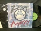 ZOETROPE Amnesty LP Vinyl Album 1985. 1st. US Press Combat Records Green Label.
