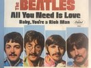 1967 THE BEATLES  ALL YOU NEED IS LOVE 45 & PICTURE SLEEVE VINYL 1967