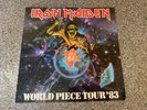 Iron Maiden SIGNED World Piece Programme Nicko + Bruce Dickinson Programme