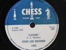 JOHN LEE BOOKER: louise  / ground hog blues CHESS Single 78 RPM