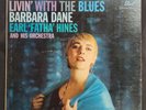 BARBARA DANE EARL 'FATHA' HINES LIVIN' WITH THE BLUES 1959 DOT DLP 25,177 BLUES