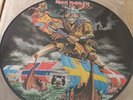 IRON MAIDEN LP PICTURE DISC PDK LP GREAT EDDIE COVER FANTASY OOP RARE