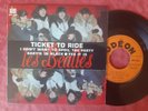 french EP Les BEATLES Ticket to ride  with inventory tag   Mint  unplayed